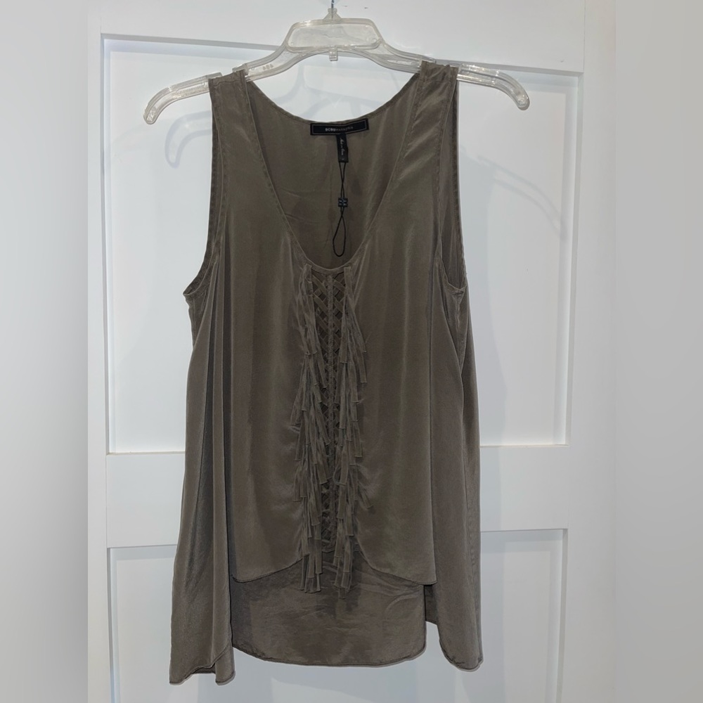 BCBG Maxazria sleeveless shirt
